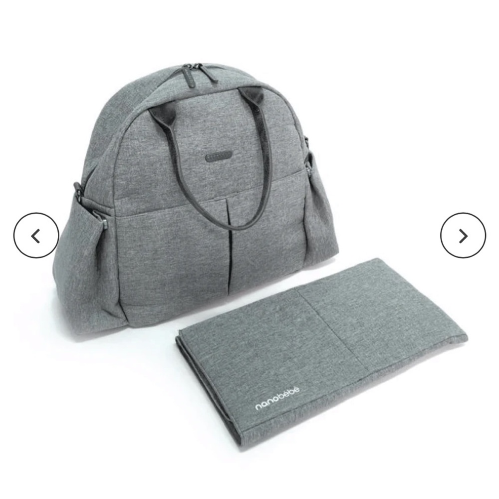 Gray Diaper Backpack